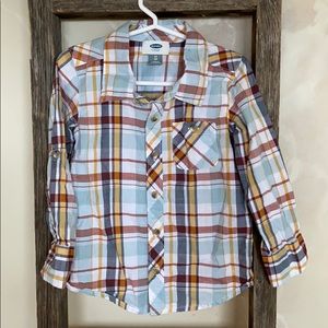 Boys Plaid button down